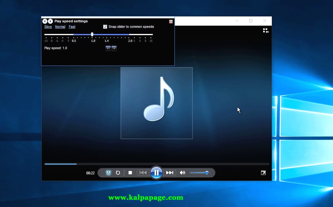 How To Change Video Playback Speed On Windows Media Player